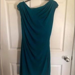 Teal professional dress